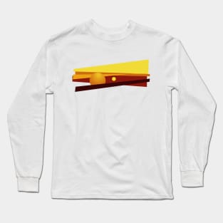 Tatooine sunset Long Sleeve T-Shirt